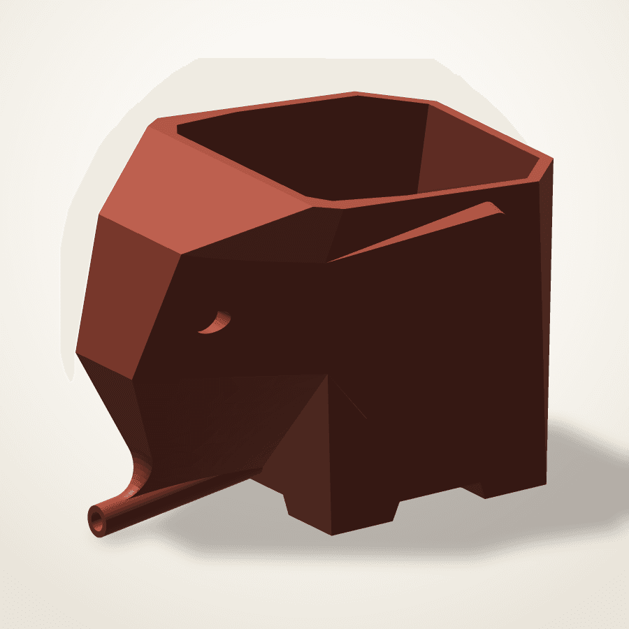 Escurridor de cubiertos elefante