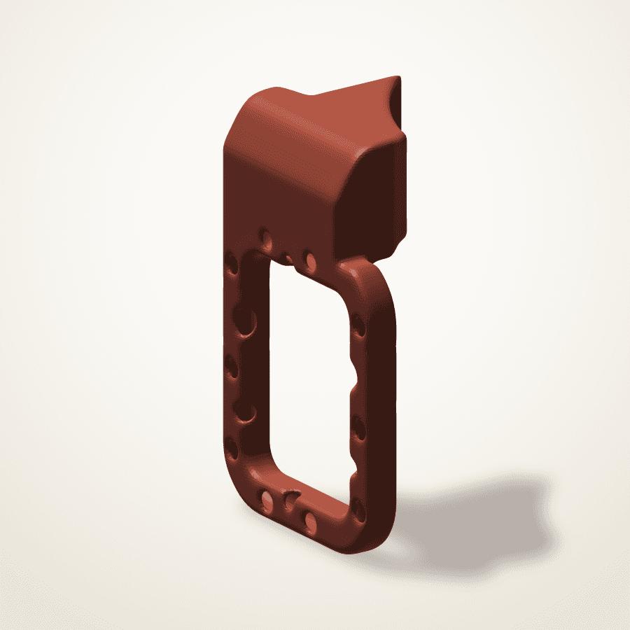 Conducto de refrigeración extendido para carro Bowden E3D v6, Anet A8
