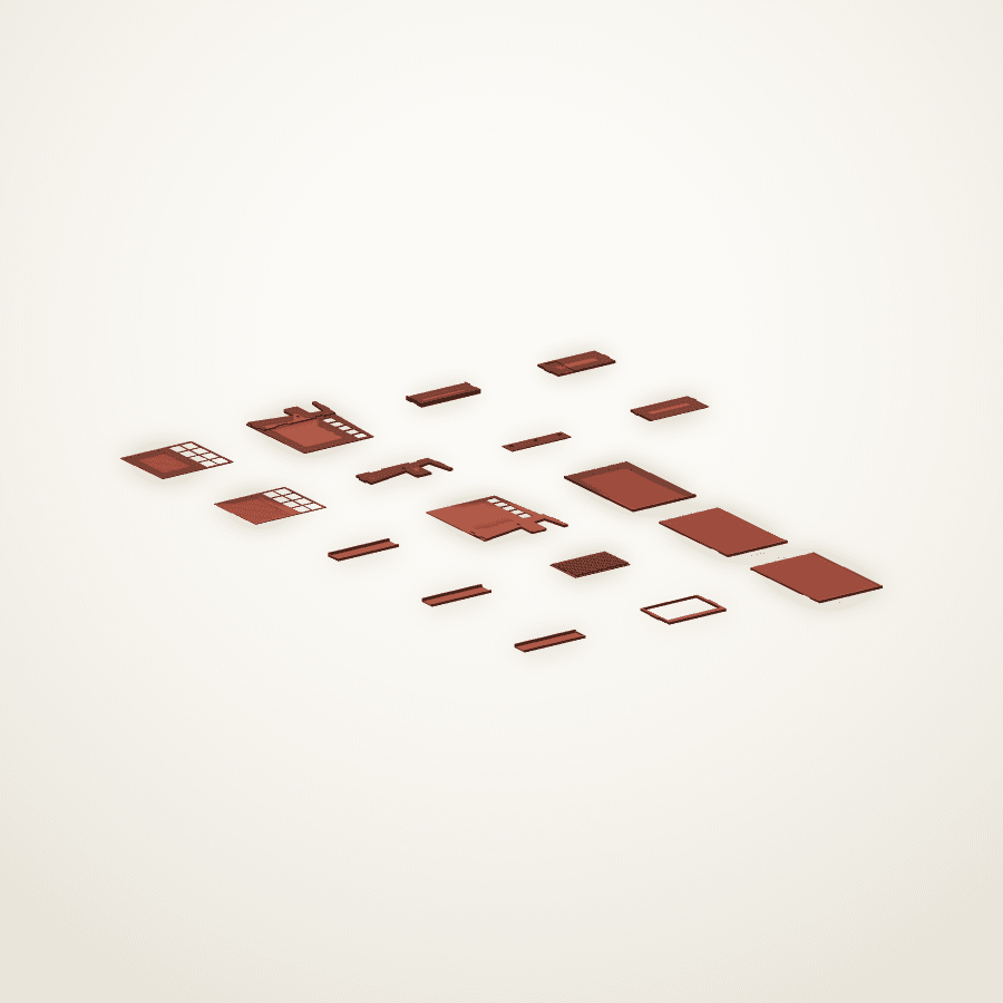 Garaje de boxes para slot 1:32