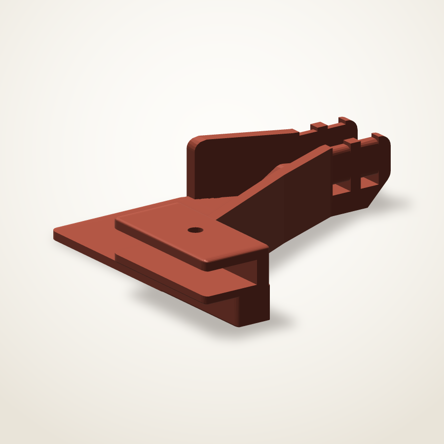 Sujetacables de la cama caliente para Anet A8