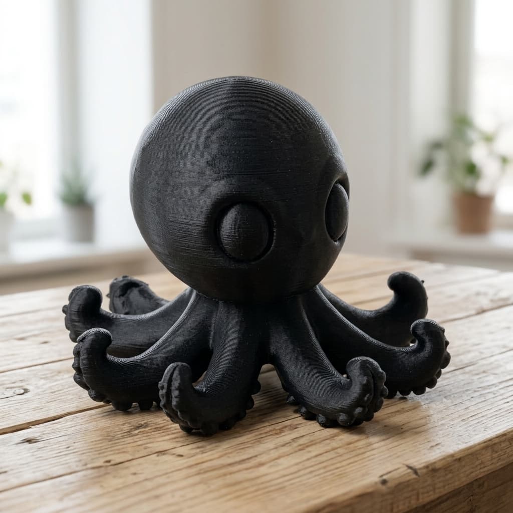 Figura de pulpo decorativo